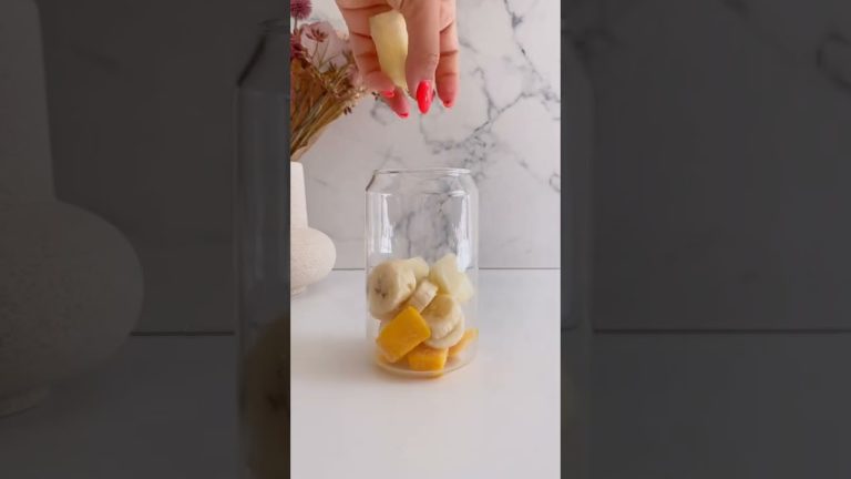 Mango, Banana & Melon smoothie