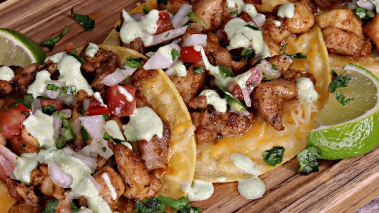 Chicken Taco Recipe | The Best Chicken Tacos Ever