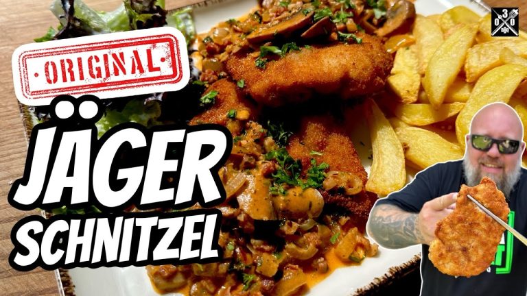 Jägerschnitzel Original selber machen Jägersoße a la Bobby – 030 BBQ
