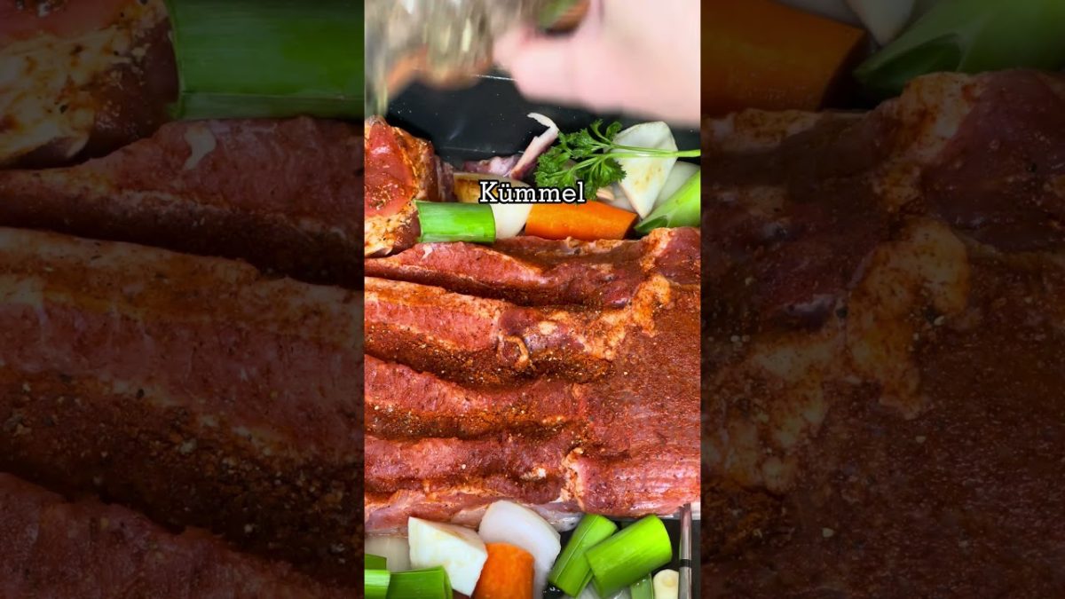 Krustenbraten Kurz Die Frau am Grill