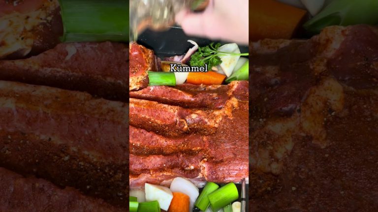 Krustenbraten   Kurz   Die Frau am Grill