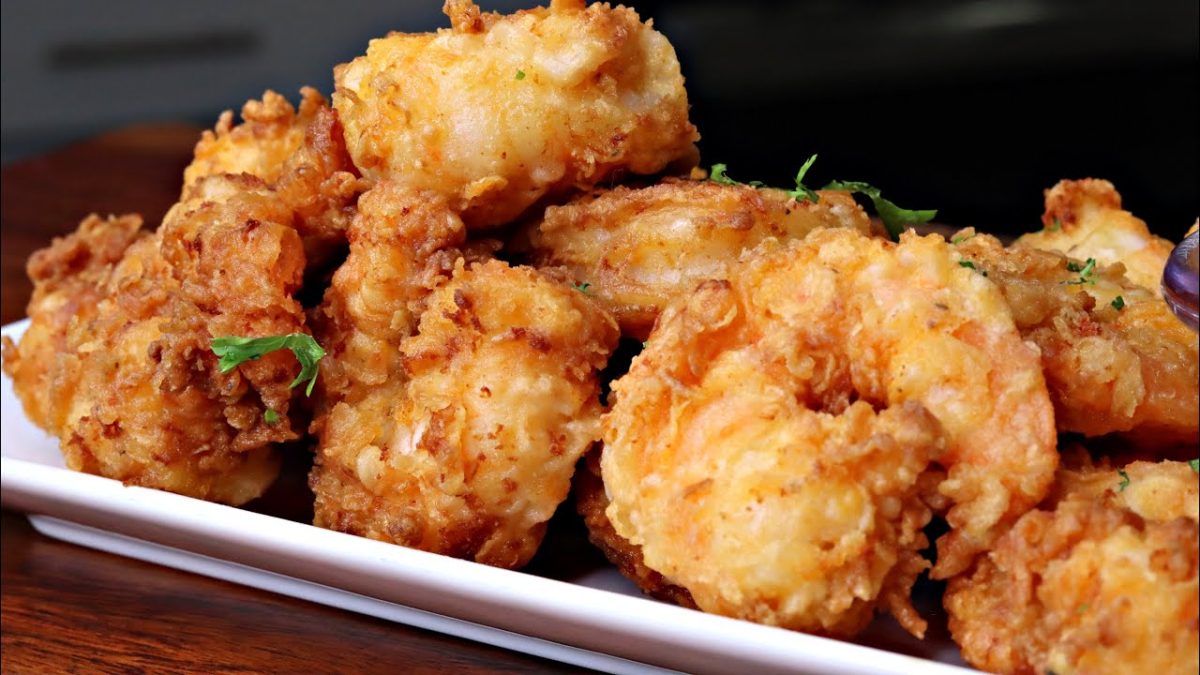 Super Easy Crispy Fried Shrimp Recipe | Better Than Popeyes