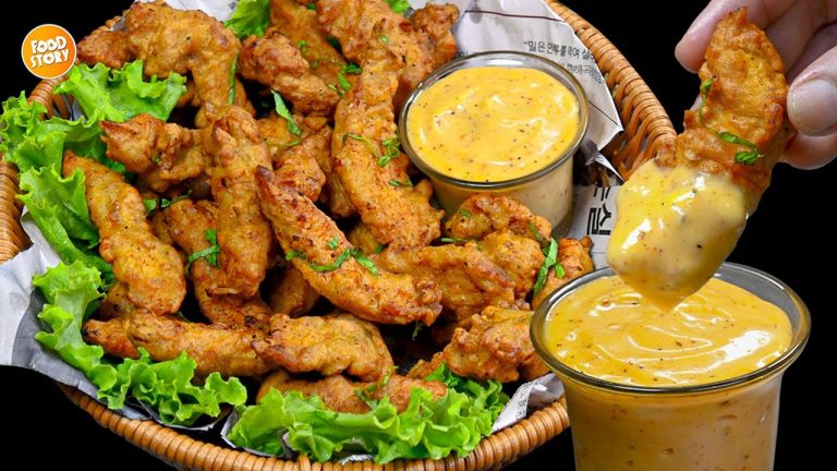 Restaurant Style Chicken Strips Recipe, Chicken Fingers / Tenders Recipe by Samina Food Story