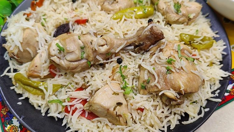 Degi Chicken Dum Pulao | Easy Chicken Pulao Recipe | White Chicken Pulao | Quick Chicken Pulao