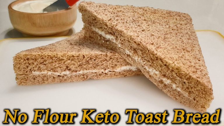 5 Minute Gluten-Free Toast Bread Recipe – No Flour Needed!