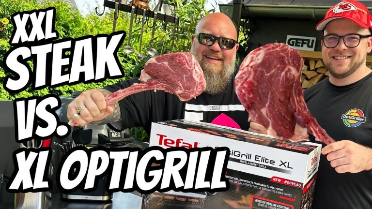 Der GRÖSSTE OptiGrill vs. Tomahawk Steak Stellt sich der @OptiGriller dem Kampf –  030 BBQ
