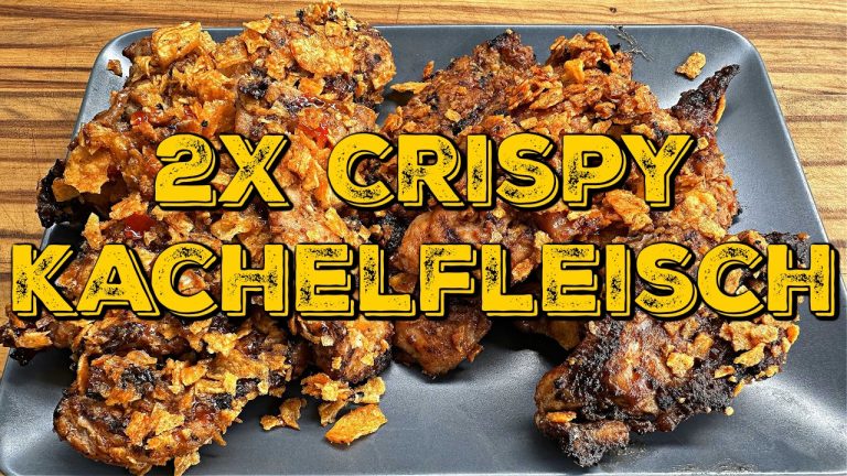 CRISPY KACHELFLEISCH  – 2 schnelle Rezepte für einen tollen Snack vom Grill
