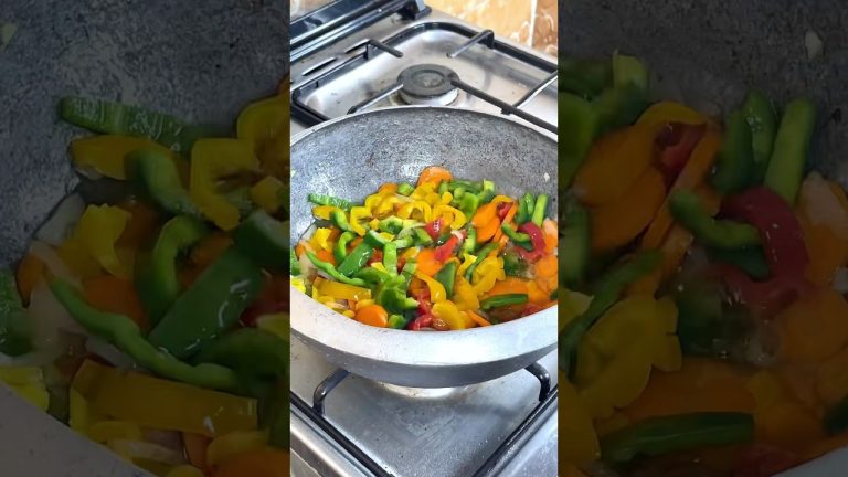 Yummy spaghetti with veggies #cooking #spaghetti #veggies #recipe