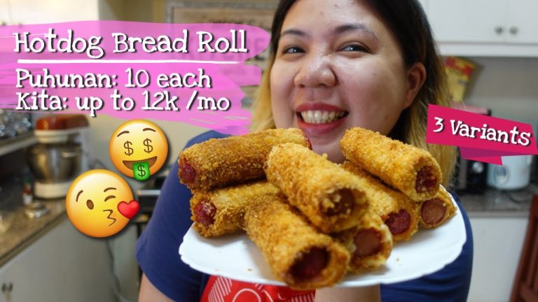 HOTDOG BREAD ROLL Recipe pang Negosyo, 3 BEST SELLER Variants!