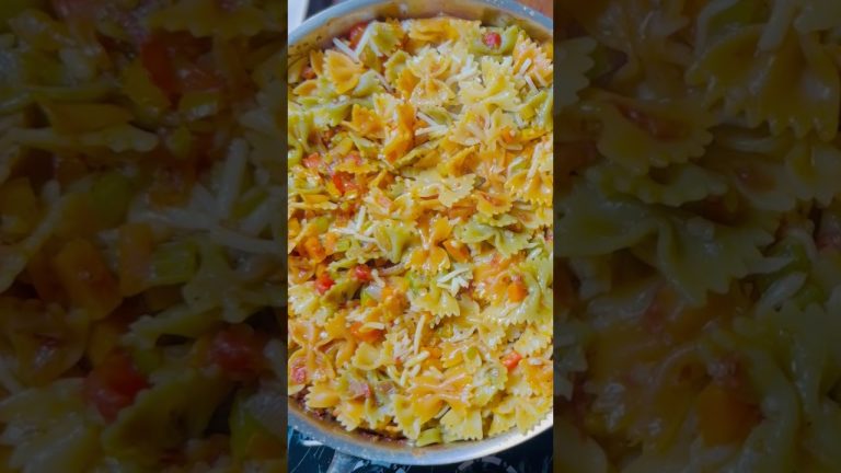 Macaroni with Cheese and Vegitable combo😊 #seblekitchen1