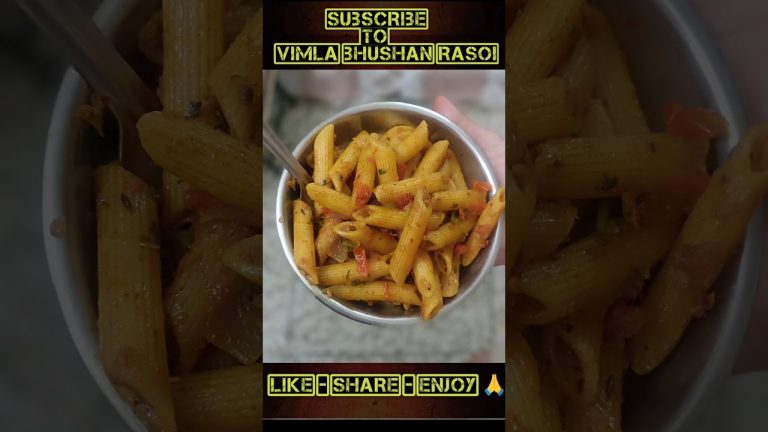 Masala Pasta Recipe ♨️😋 || #pasta #pastarecipe #shorts #shortsfeed