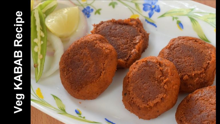 तवे पे ये कबाब बनाये घर पर बड़े ही आसानी से – Veg Kabab Recipe | Recipeana