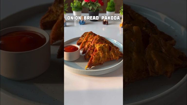 Recipe of Onion Bread Pakoda #shorts #recipe #pakoda #bread