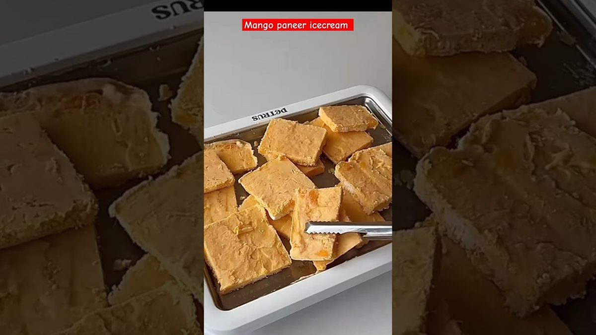only two ingredients mango ice cream|মাত্র দুটো জিনিস দিয়ে বানানো আইসক্রিম#shorts#trending#viral