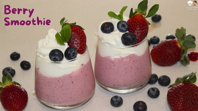 Berry Smoothie Recipe | How to make Healthy Smoothie for Breakfast | Keep Cooking with Priya