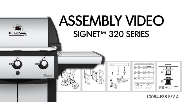 How to Assemble your Signet 320 Grill | Broil King