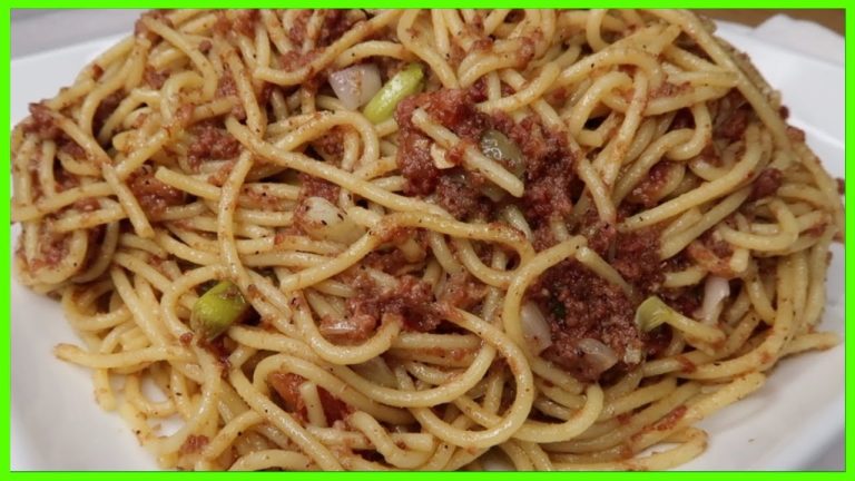 Quick & Easy Dinner Recipe Ideas | Spaghetti and Corned Beef