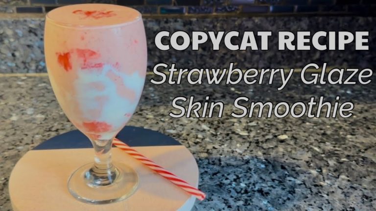 Hailey Bieber’s Viral Strawberry Glaze Skin Smoothie Recipe