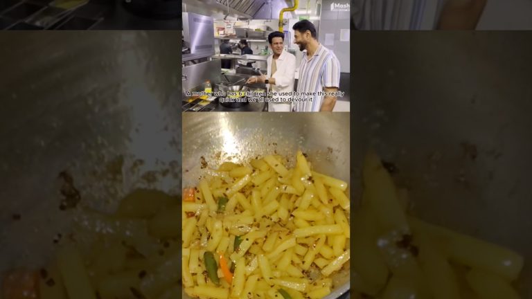 Manoj bhajpai favourite bihari aalu ki bhujiya #shorts