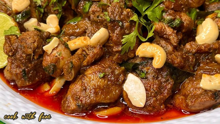 GOLDEN Fried CASHEW CHICKEN Masala Roast – Buss Naam Hi Kaafi Hai | Dekhte Hi Ajayega  Muh May Paani