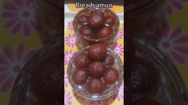 Bread Gulab Jamun Recipe in kannada😋 | Soft & Juicy Bread Gulab Jamun….