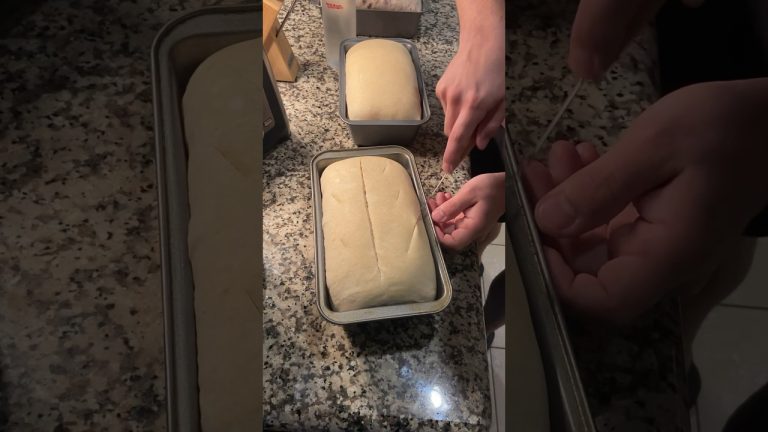 Beautiful Sourdough Sandwich Bread #reels #sourdough