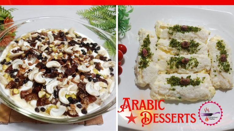 Sweet Dishes For Dawat | Easy Arabic Dessert Recipes | Yummiest Tarka