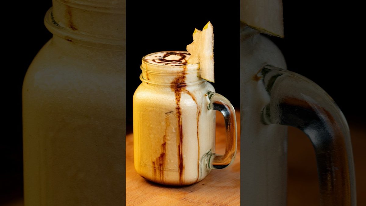 Healthy Pear Milkshake ASMR | Pear Smoothie | #shorts #TastifyAsmr #pear #milkshake #asmr