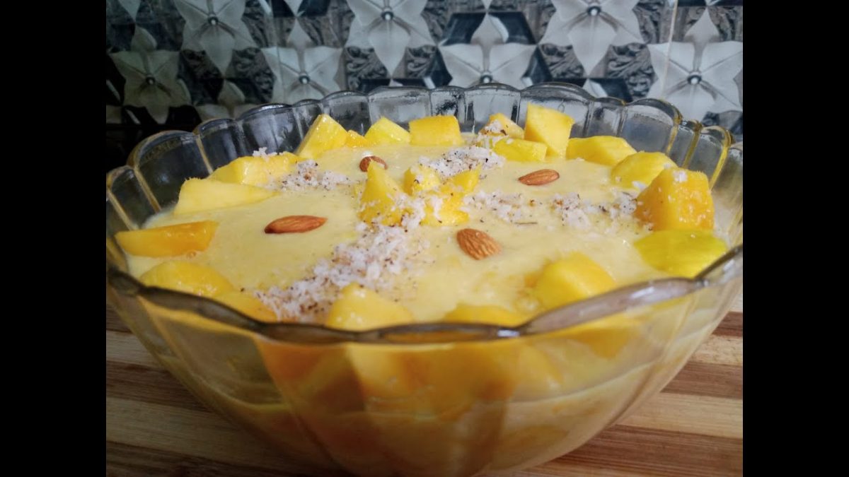 Mango dessert recipe without cream | Mango dessert recipes