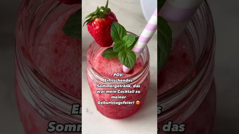 Erfrischender Frozen Lillet Berry, aus dem Thermomix®! 🤩 ☀️