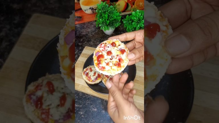 Bread Pizza recipe | Indian style pizza | Flavours Of Food