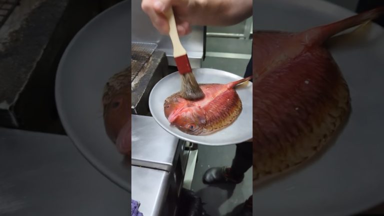 Red Mullet BBQ Recipe at the World's Best Fish Restaurant