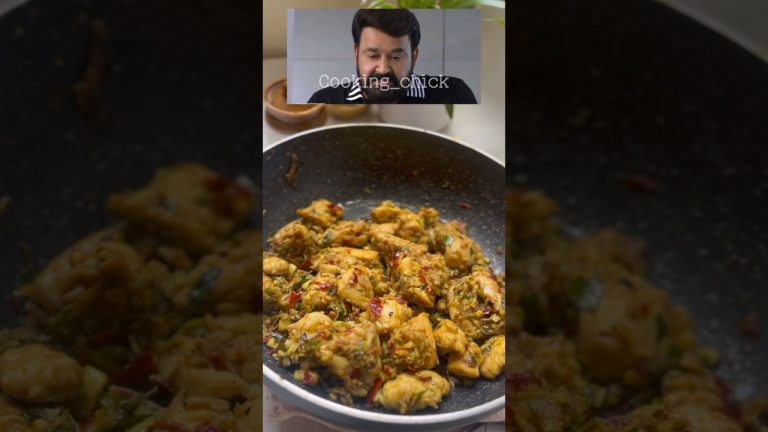 LALETTAN SPECIAL CHICKEN ROAST 🔥#shorts #youtubeshorts #mohanlal #food #trending #viralvideo