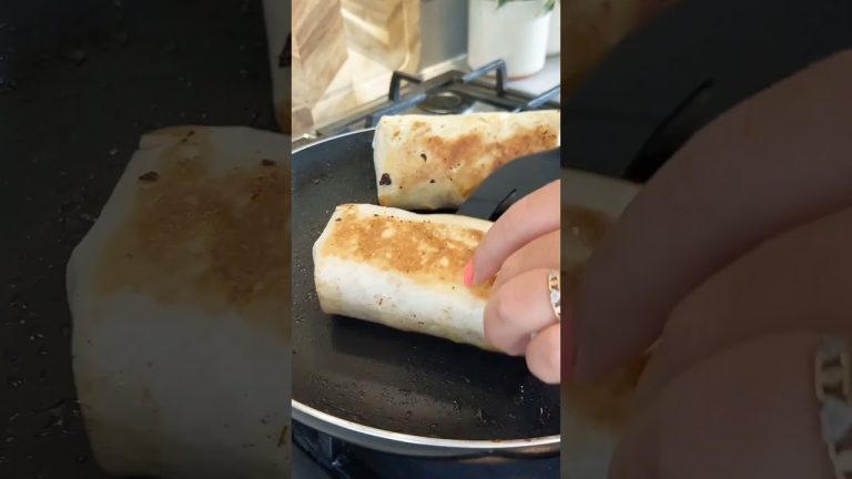 Delicious Chicken buritos 😋#shorts