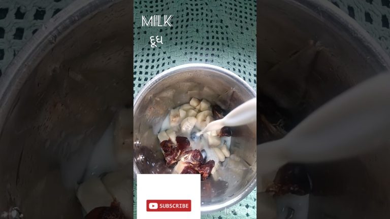 Instant energy milkshake 🥛#indianasmrworld  #viral #shorts #asmr #youtubesearch #milkshake #ytshorts