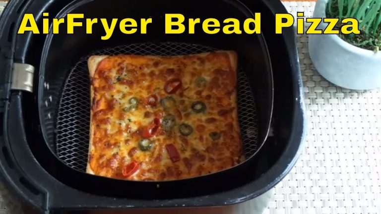 Bread Pizza in AirFryer | AirFryer Bread Pizza | AirFryer Recipes