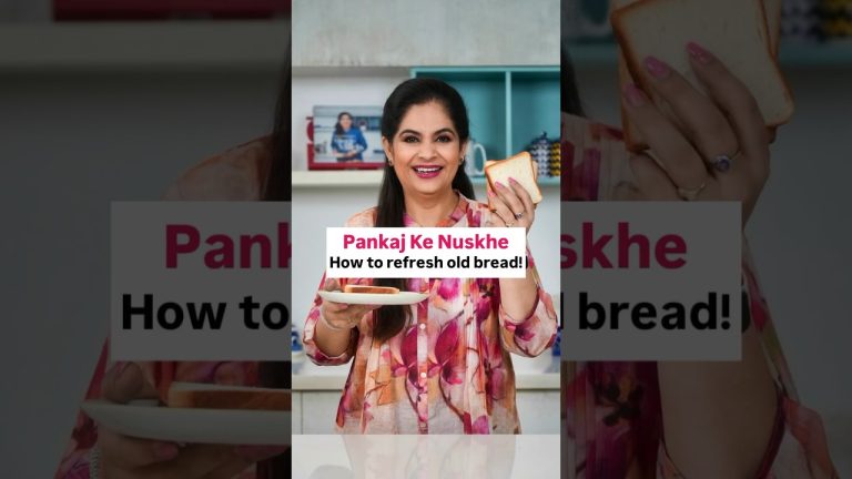 Pankaj Ke Nuskhe I How to refresh old bread!I #Shorts I Pankaj Bhadouria