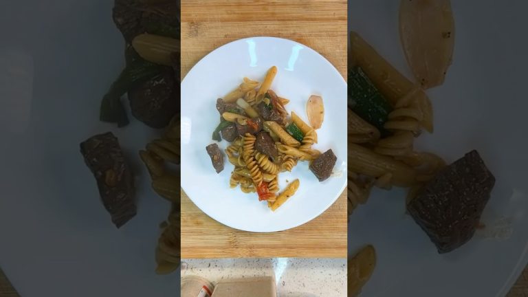 Stir Fried Steak and Pasta #nuixaobo #vietnameserecipe #steak #pasta #easyrecipe