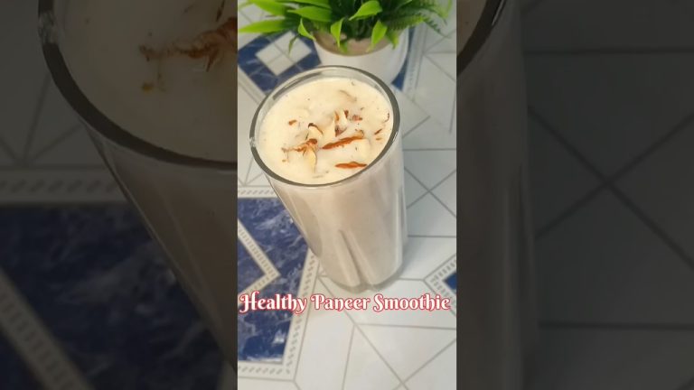 ✨Weight Loss Healthy Paneer Smoothie✨how to make paneer smoothie recipe |#youtubeshorts#shorts