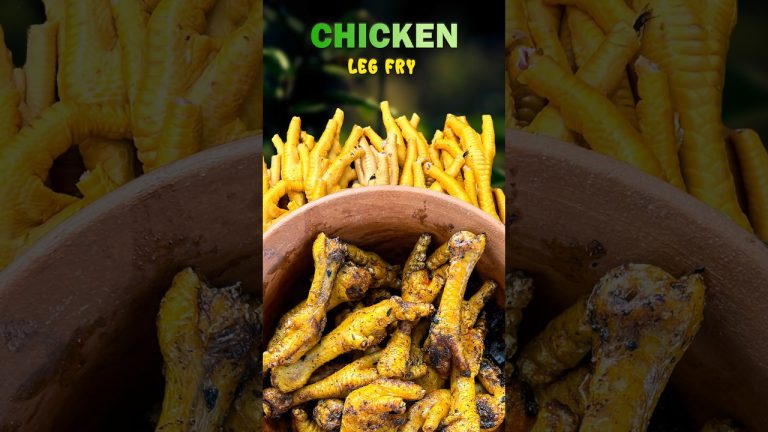 EXOTIC FRIED CHICKEN LEGS 🐔🐔🐔 | ASMR COOKING