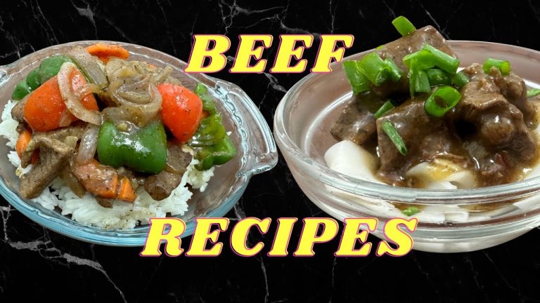 Delicious Easy Beef Recipes To Wow Your Family With!
