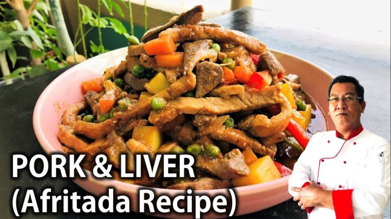 The Best Pork & Liver Recipe | Ala AFRITADA | Without Tomato Sauce