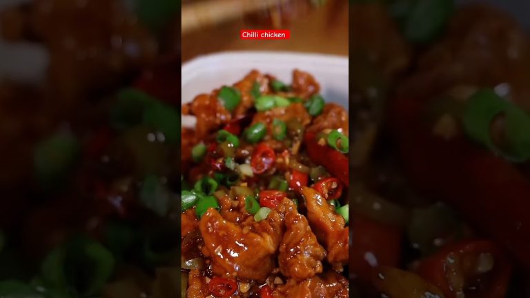 chilli chicken recipe|চিলি চিকেন রেসিপি #shorts#viral#trending