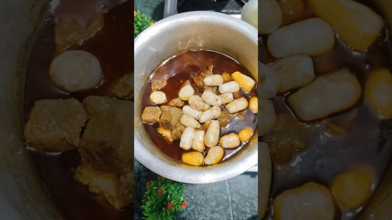 Beef Arvi Gosht Recipe |  Beef Gravy | eid special Beef salan #aloogosht #beef #shorts