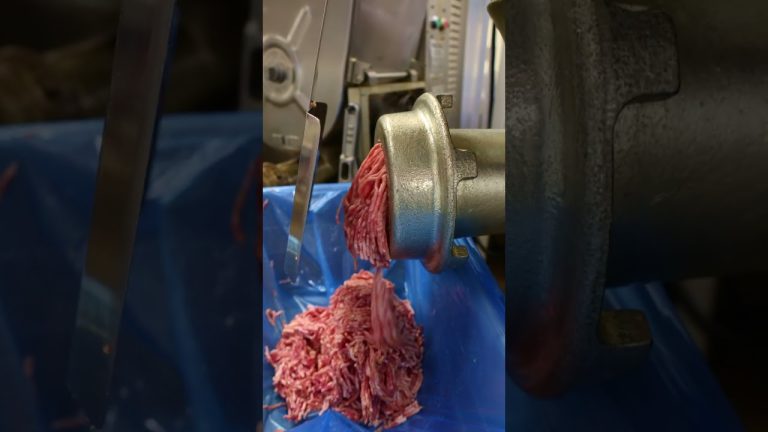 Making maple sausage patties for the Butcher Shop! 🍁🐖 #shorts #sausage