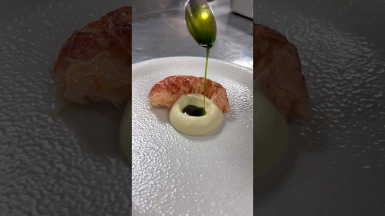 Lobster recipe at a five star hotel in London ⭐️