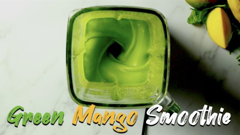 Green Mango Smoothie | Easy Smoothie Recipe