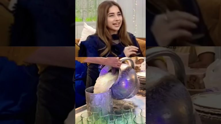 😧👆🏻Sabeena ki favorite Karachi ki lassi |how to make lassi| #shorts #youtubeshorts #viralvideo