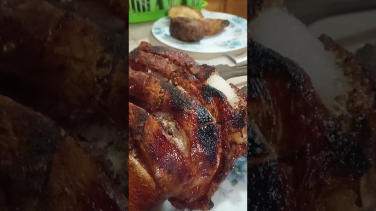 Crispy Pata on the BBQ #shorts #foodporn  #viralvideo