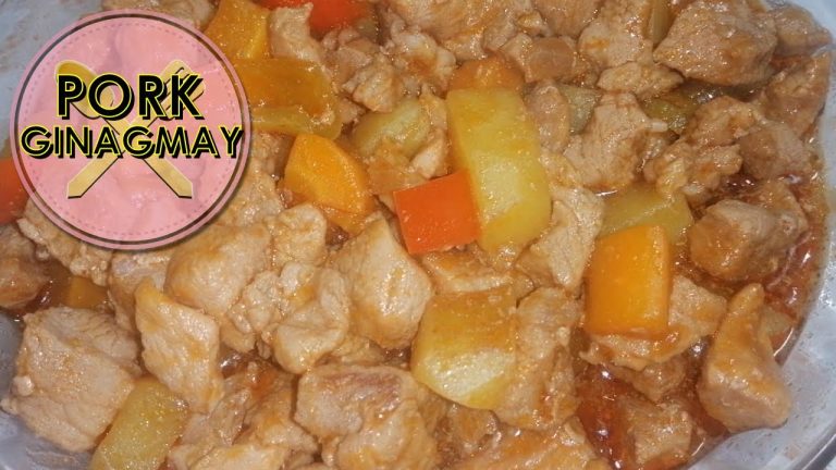HOW TO COOK PORK GINAGMAY NANG BISAYA | PORK RECIPE